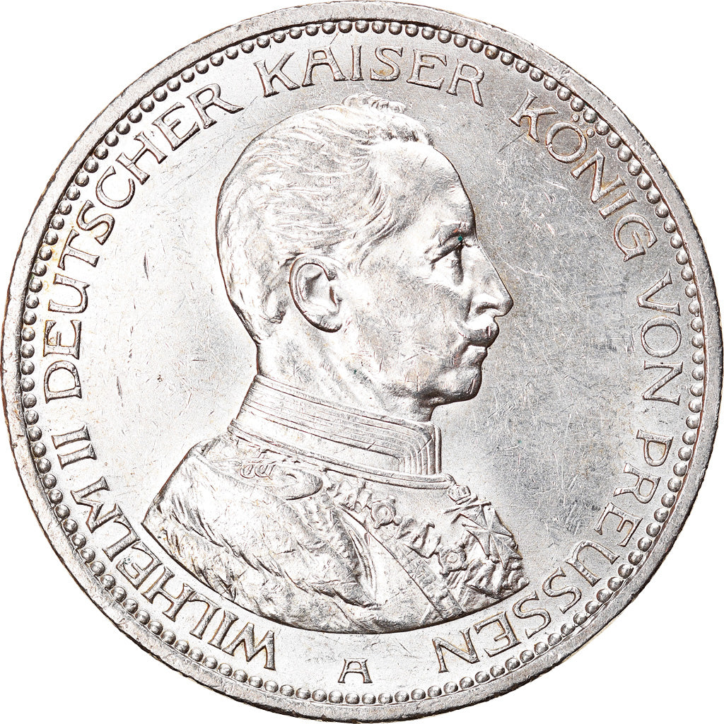Moneta, Stati tedeschi, PRUSSIA, Wilhelm II, 5 Mark, 1913, Berlin, SPL-