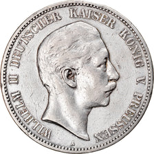 Moneta, Landy niemieckie, PRUSSIA, Wilhelm II, 5 Mark, 1903, Berlin, EF(40-45)