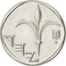 Coin, Israel, New Sheqel, 2007, MS(63), Nickel plated steel, KM:160a