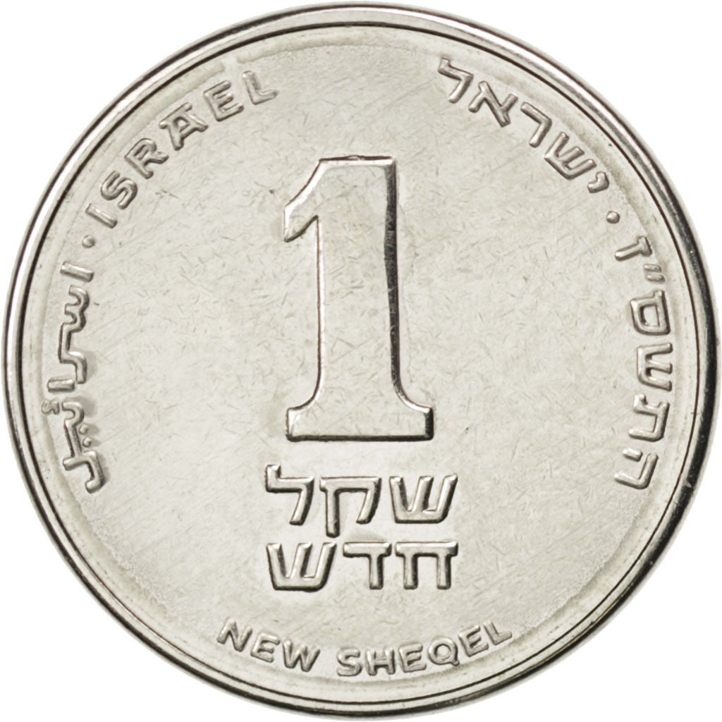 Coin, Israel, New Sheqel, 2007, MS(63), Nickel plated steel, KM:160a