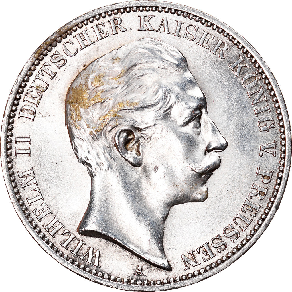 Münze, Deutsch Staaten, PRUSSIA, Wilhelm II, 3 Mark, 1912, Berlin, VZ, Silber