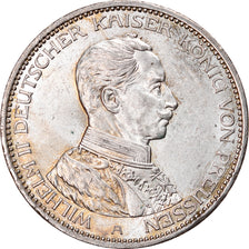 Coin, German States, PRUSSIA, Wilhelm II, 3 Mark, 1914, Berlin, MS(60-62)