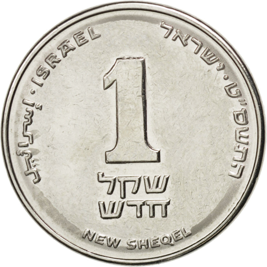 Coin, Israel, New Sheqel, 2009, MS(63), Nickel plated steel, KM:160a