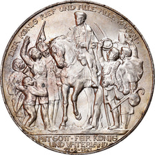 Coin, German States, PRUSSIA, Wilhelm II, 3 Mark, 1913, Berlin, MS(60-62)
