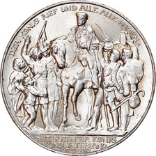 Coin, German States, PRUSSIA, Wilhelm II, 3 Mark, 1913, Berlin, MS(60-62)