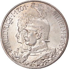 Coin, German States, PRUSSIA, Wilhelm II, 2 Mark, 1901, Berlin, MS(64), Silver