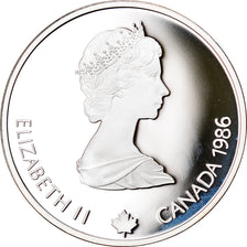 Coin, Canada, Elizabeth II, Albertville - Cross-country skiing, 20 Dollars
