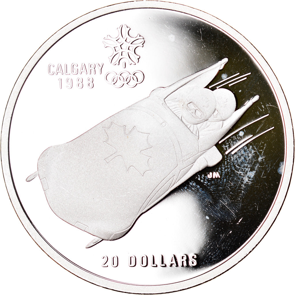 Moneda, Canadá, Elizabeth II, 20 Dollars, 1987, Royal Canadian Mint, Ottawa