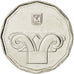 ISRAEL, 5 New Sheqalim, 2008, KM #207, MS(63), Copper-Nickel, 24, 8.16
