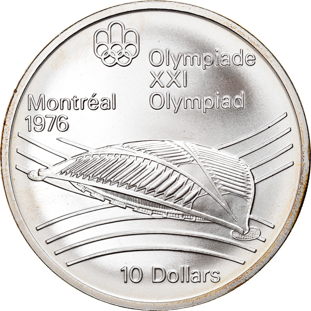 Coin, Canada, Elizabeth II, 10 Dollars, 1976, Royal Canadian Mint, Ottawa