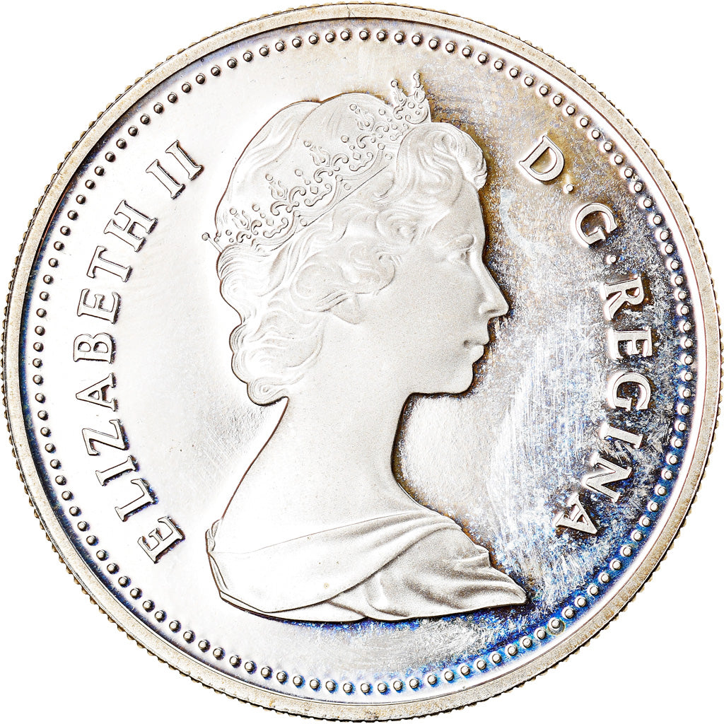 Moeda, Canadá, Elizabeth II, Dollar, 1981, Royal Canadian Mint, Ottawa, MS(64)