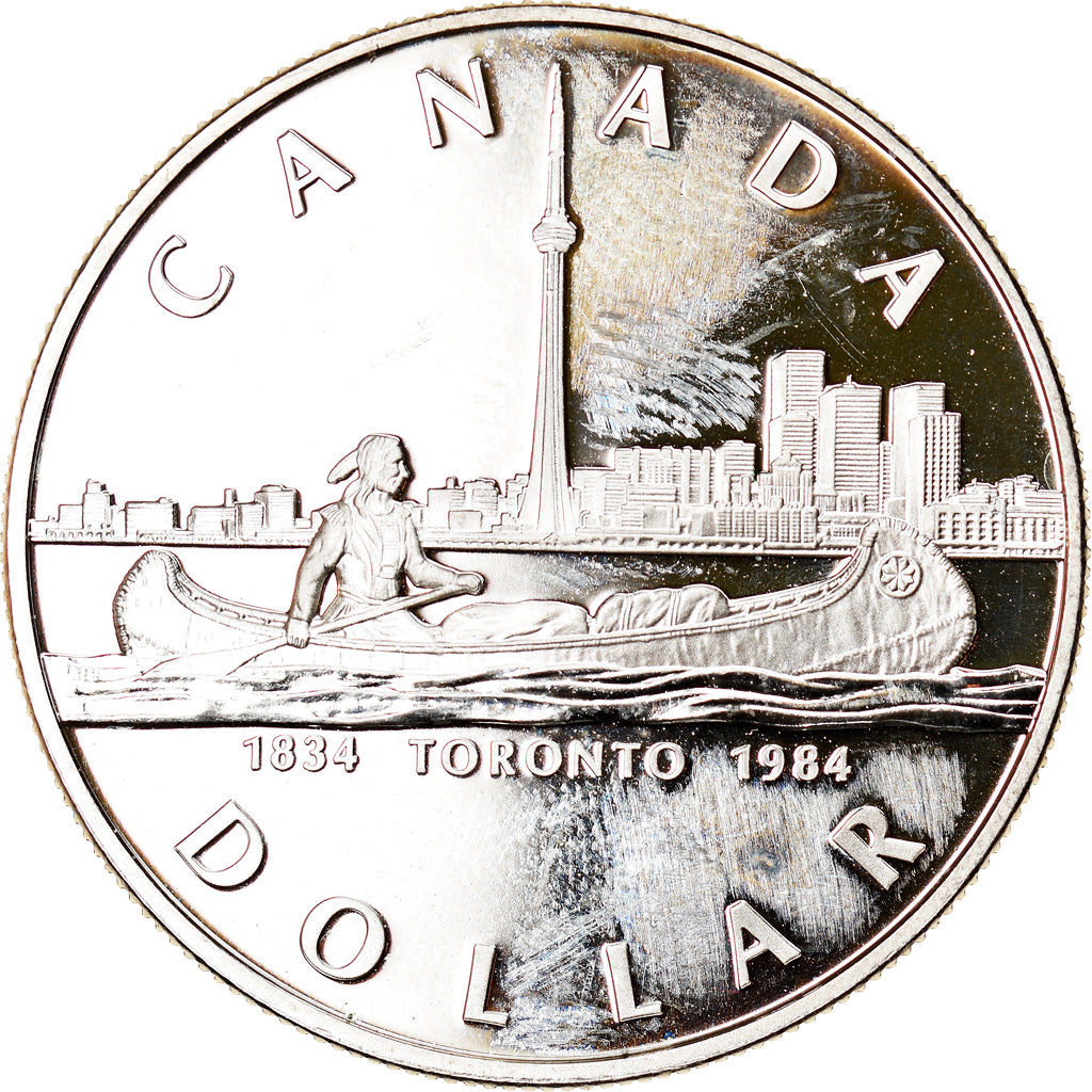 Moneta, Canada, Elizabeth II, Dollar, 1984, Royal Canadian Mint, Ottawa, SPL