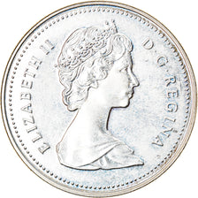 Coin, Canada, Elizabeth II, Dollar, 1988, Royal Canadian Mint, Ottawa