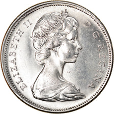 Coin, Canada, Elizabeth II, Dollar, 1967, Royal Canadian Mint, Ottawa