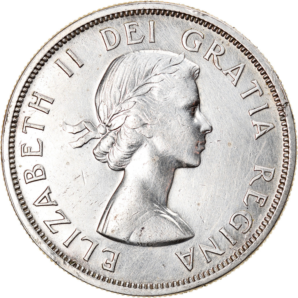 Coin, Canada, Elizabeth II, Dollar, 1962, Royal Canadian Mint, Ottawa, MS(63)