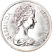 Coin, Bermuda, Elizabeth II, Dollar, 1972, MS(60-62), Silver, KM:22