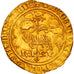 Coin, France, Charles VI, Agnel d'or, MS(60-62), Gold, Duplessy:372B