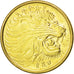 ETHIOPIA, 5 Cents, 2008, KM #44.3, MS(63), Brass Plated Steel, 20, 3.00