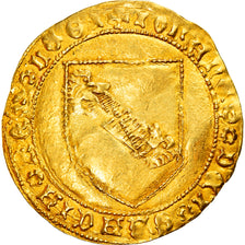 Moneta, Spagna, Juan II, Escudo de la banda, 1406-1454, Seville, SPL-, Oro