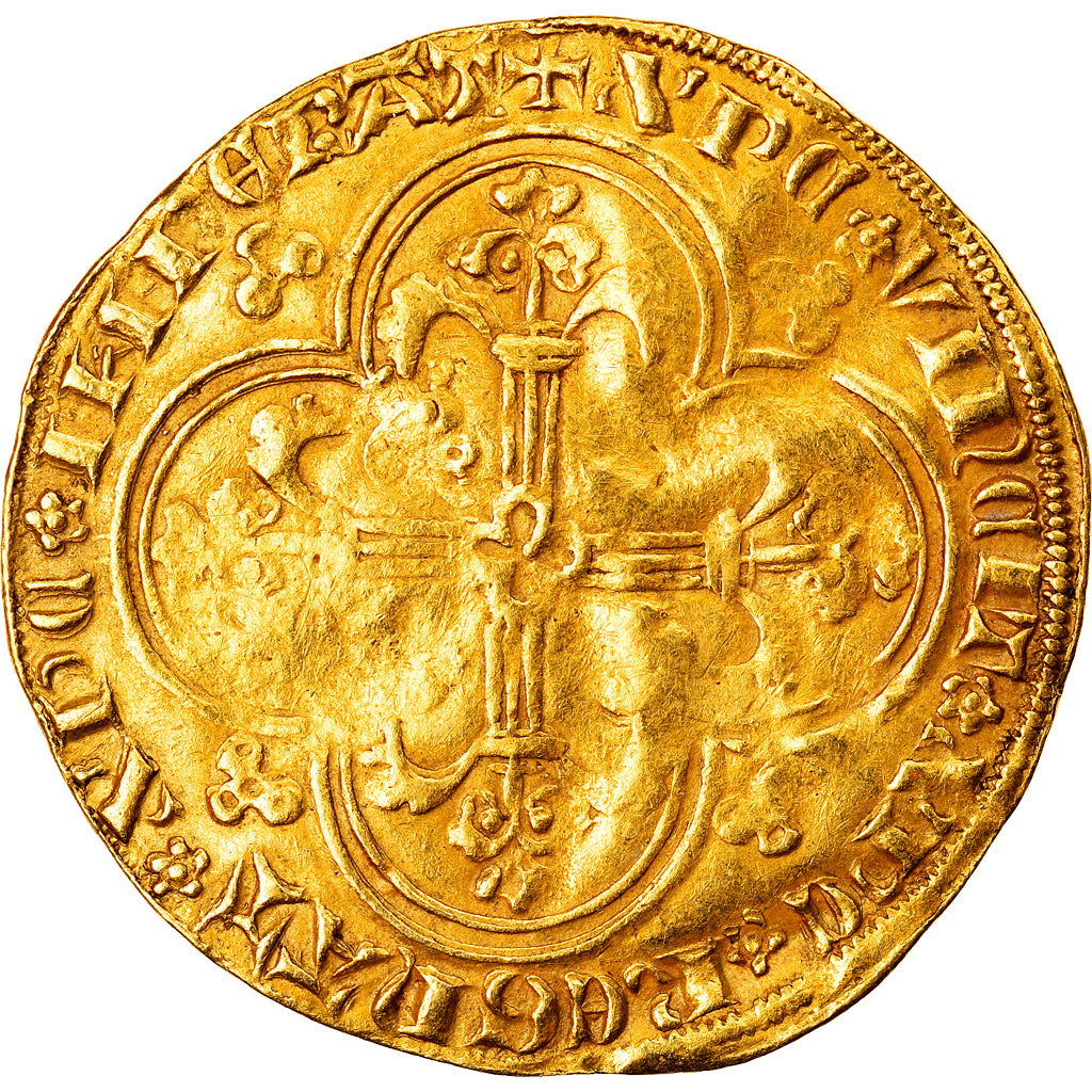 Monnaie, France, Jean II le Bon, Jean II le Bon, Franc à cheval, TB, Or