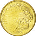 Etiopia, 10 Cents, 2008, SPL, Acciaio placcato ottone, KM:45.3