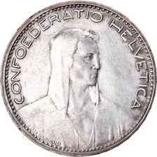 Coin, Switzerland, 5 Francs, 1923, Bern, VF(30-35), Silver, KM:37