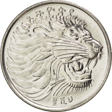 ETHIOPIA, 50 Cents, 2008, Berlin, KM #47.2, MS(63), Copper-Nickel Plated Steel,.