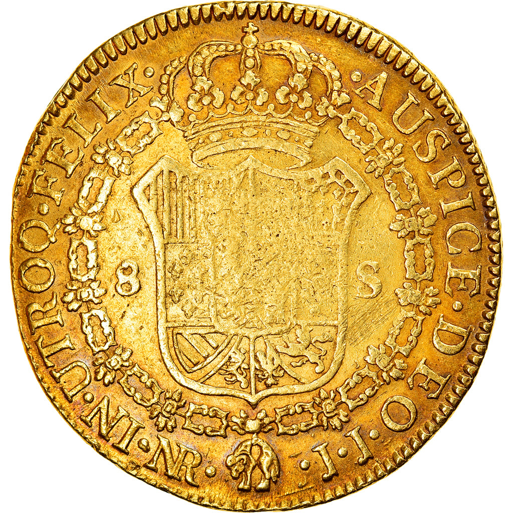 Moneda, Colombia, Charles IV, 8 Escudos, 1807, Santa Fe de Nuevo Reino, Very
