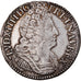 Moneta, Francia, Louis XIV, Écu aux 3 couronnes, Ecu, 1710, La Rochelle, BB