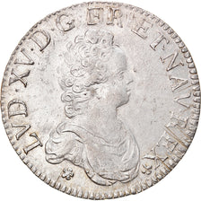 Münze, Frankreich, Louis XV, Ecu Vertugadin, 1716, Paris, SS+, Silber