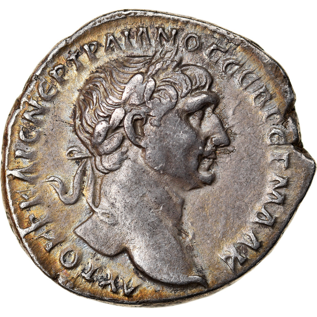 Monnaie, Trajan, Cistophore, Tyr, Rare, TTB+, Argent, BMC:89