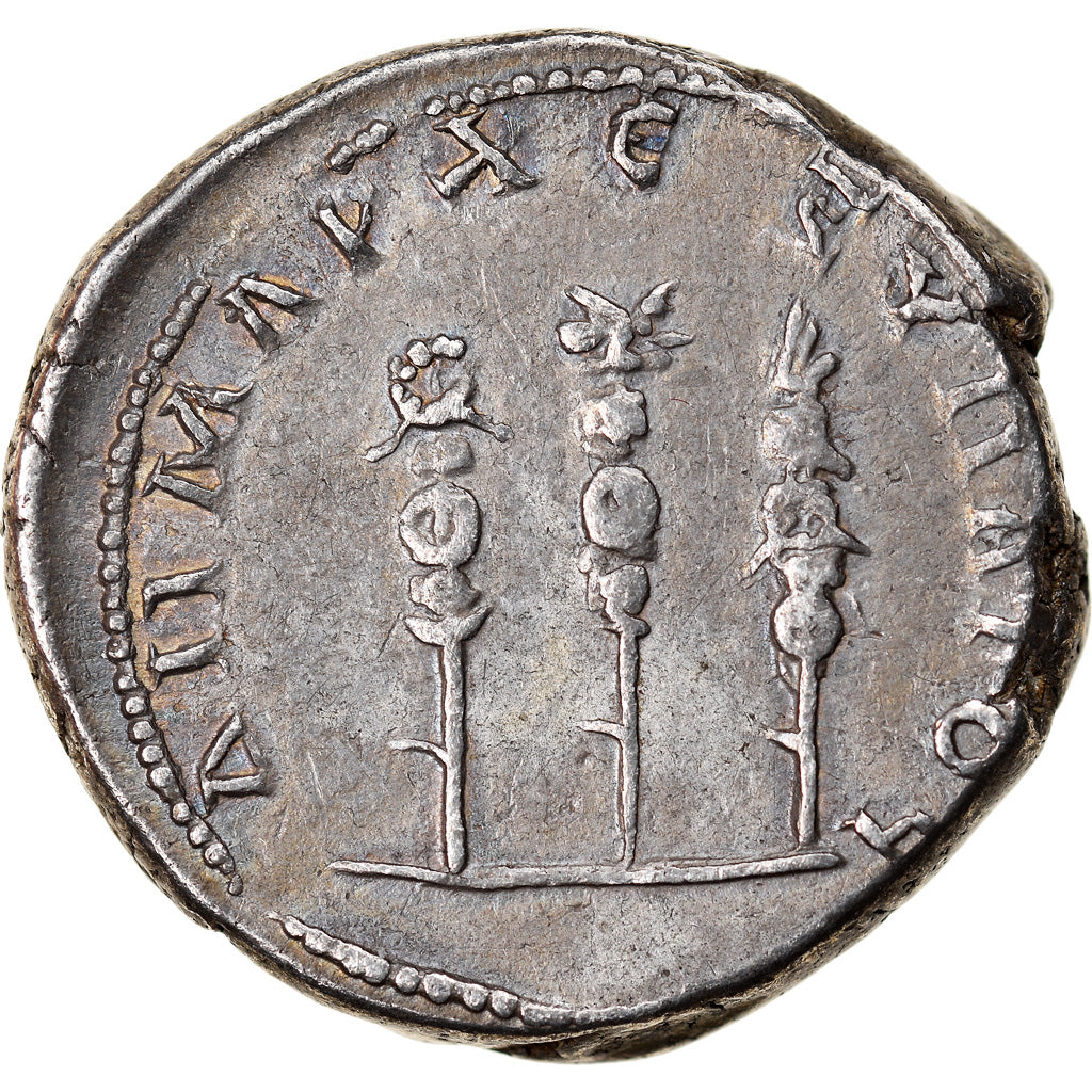 Monnaie, Trajan, Cistophore, Tyr, Rare, TTB+, Argent, BMC:89