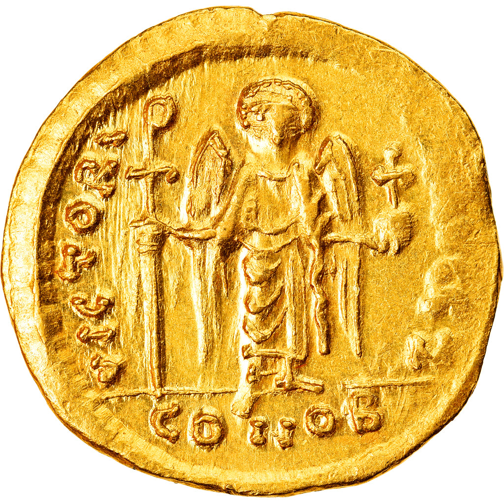 Coin, Maurice Tiberius, Solidus, Constantinople, AU(50-53), Gold, Sear:478