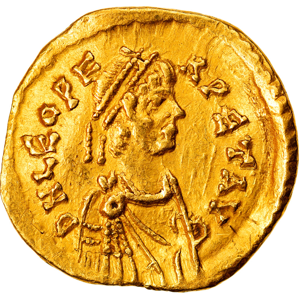 Monnaie, Leo I, Tremissis, 471-473, Constantinople, TTB+, Or, RIC:635a