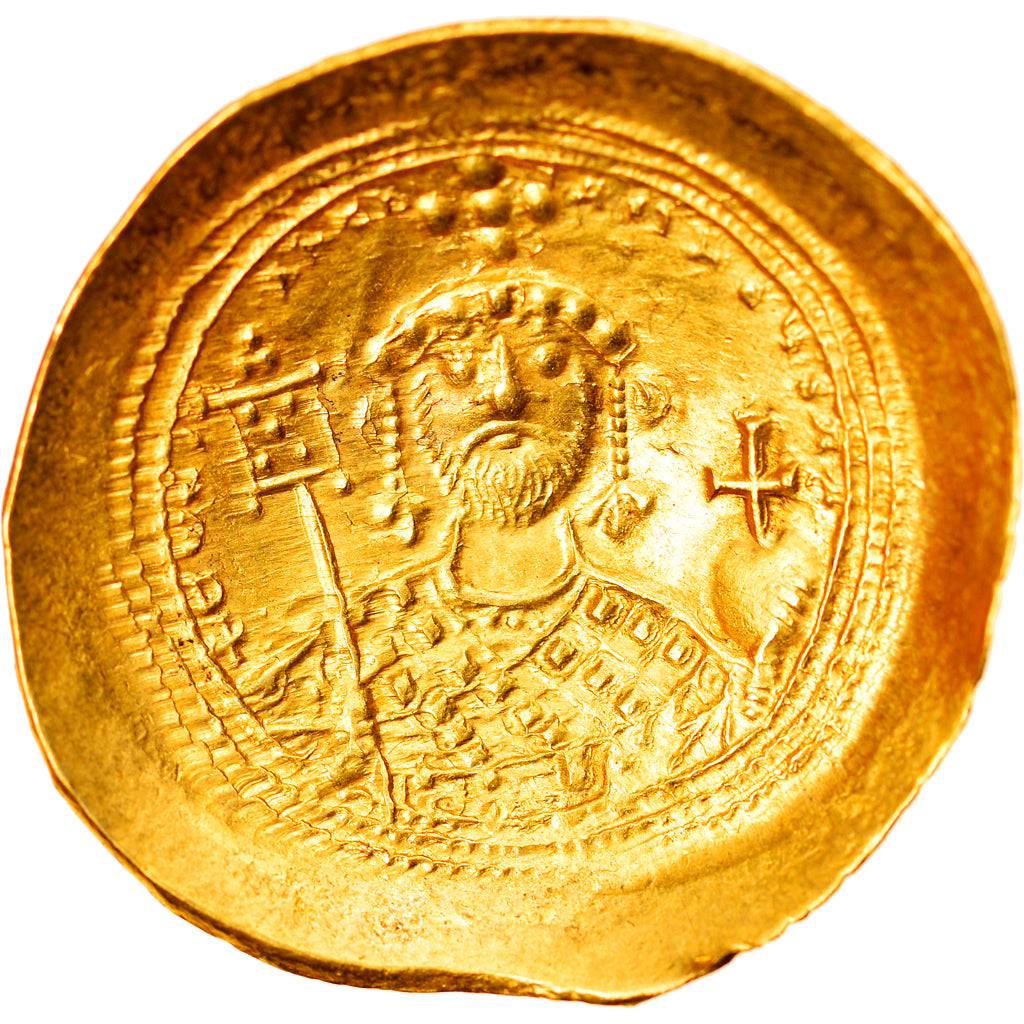 Moneda, Constantine IX, Histamenon Nomisma, 1049-1053, Constantinople, SC, Oro