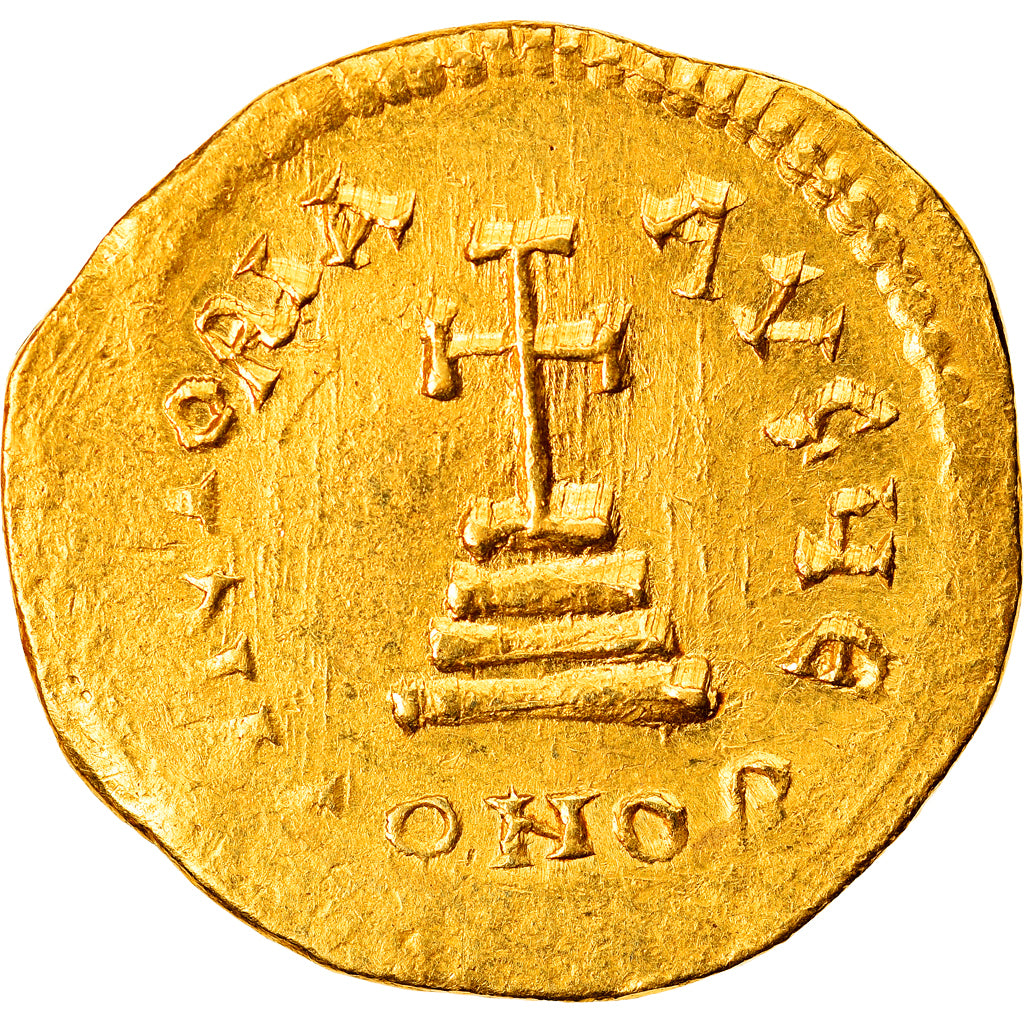 Coin, Heraclius, Solidus, 610-641, Constantinople, EF(40-45), Gold, Sear:743