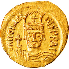 Coin, Heraclius, Solidus, 610-613, Constantinople, AU(55-58), Gold, Sear:731