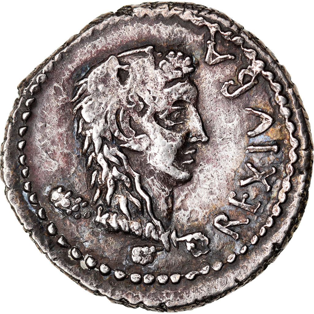 Coin, Juba II, Denarius, AU(55-58), Silver, SNG-Cop:585