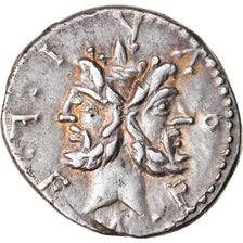 Coin, Furia, Denarius, 119 BC, Rome, AU(55-58), Silver, Crawford:281/1