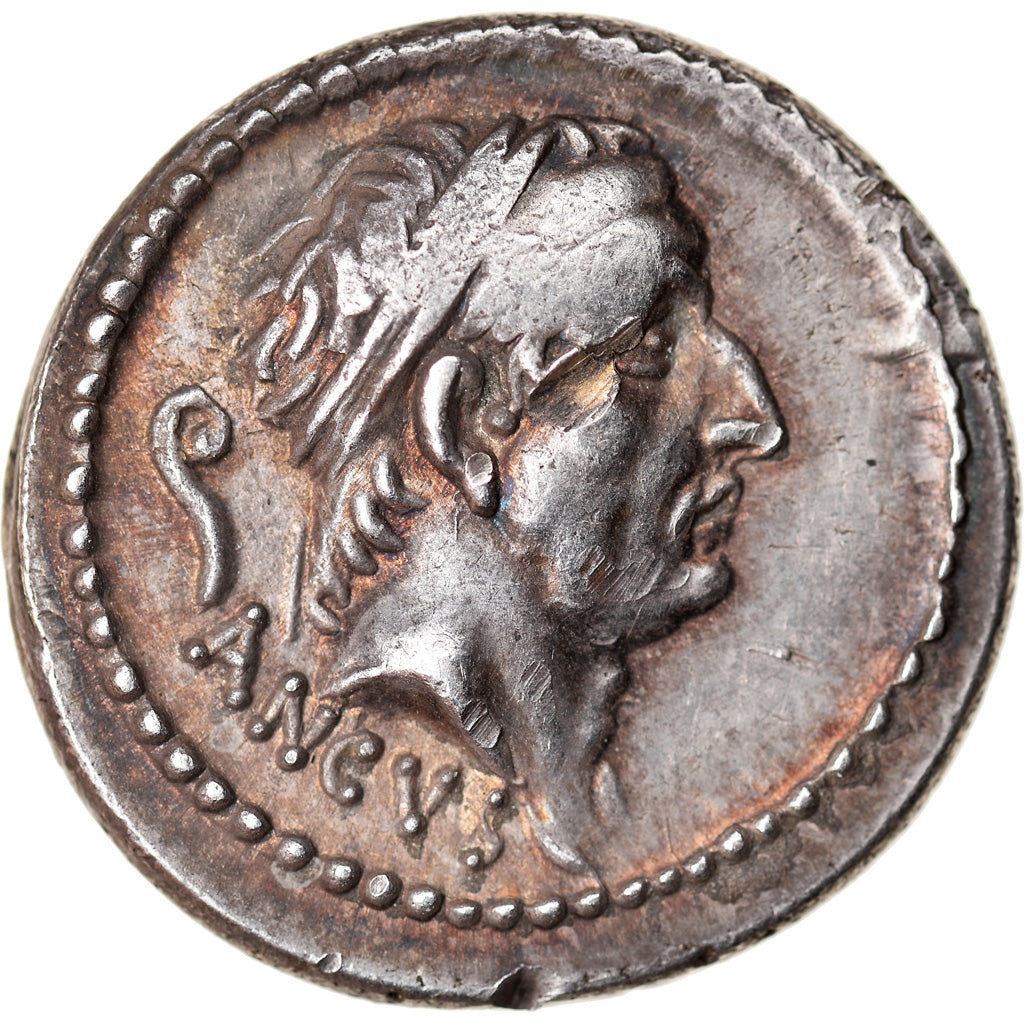 Coin, Marcia, Denarius, Rome, MS(60-62), Silver, Crawford:425/1