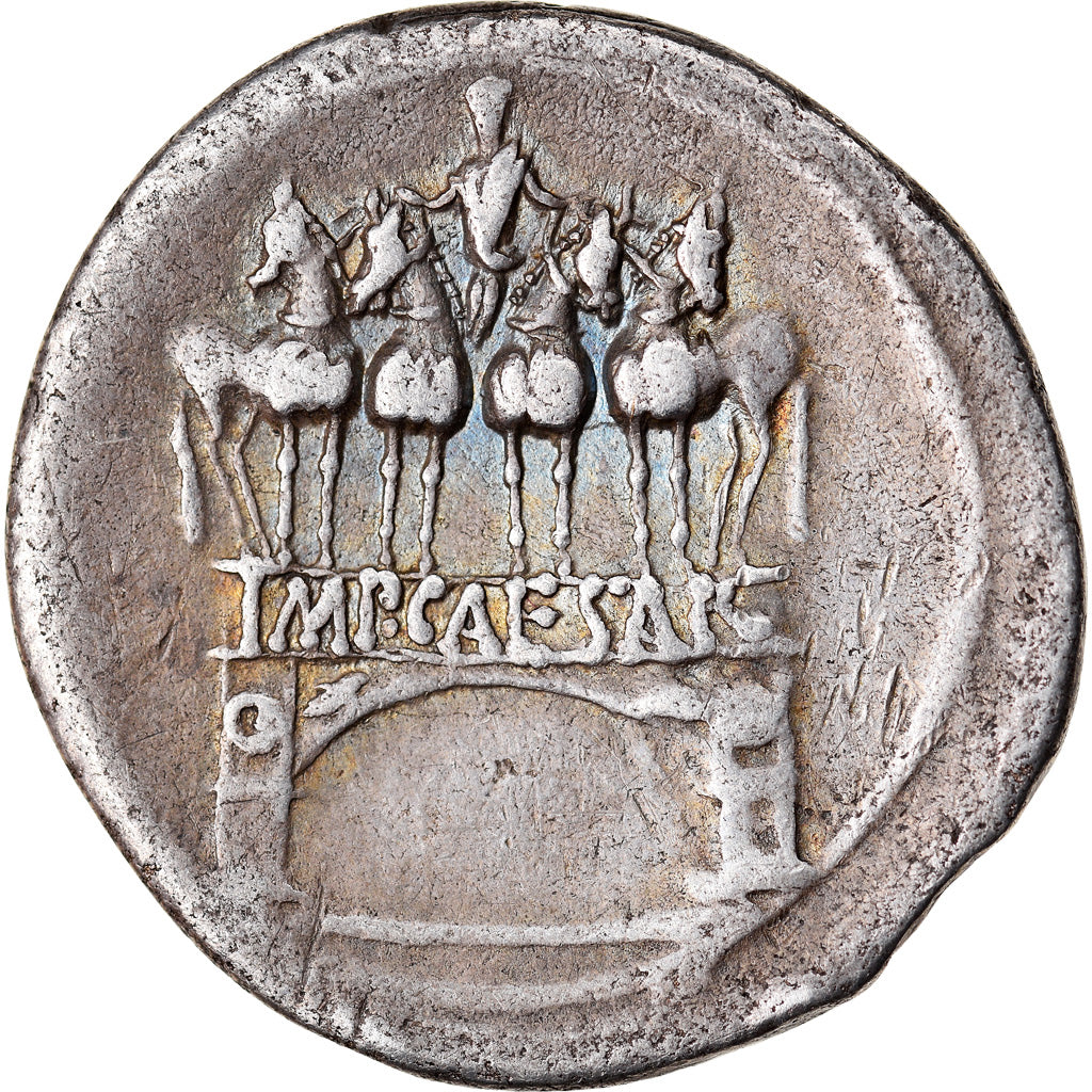 Coin, Octavian - Augustus, Denarius, Rome, AU(50-53), Silver, RIC:267
