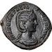 Coin, Otacilia Severa, Sestertius, Rome, AU(50-53), Copper, Cohen:10