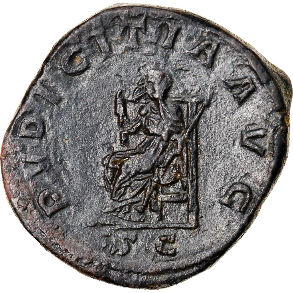Coin, Otacilia Severa, Sestertius, Rome, AU(50-53), Copper, Cohen:10
