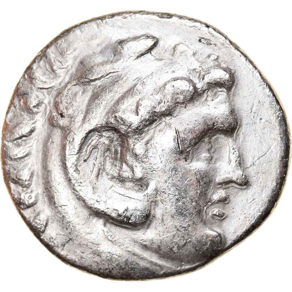 Coin, Alexander III, Tetradrachm, Seleucid countermark, VF(30-35), Silver