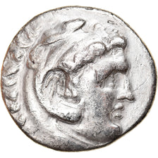 Monnaie, Alexandre III, Tétradrachme, Seleucid countermark, TB+, Argent