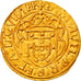 Münze, Portugal, Manuel I, Cruzado, 1495-1521, Lisbon, Rare, SS+, Gold