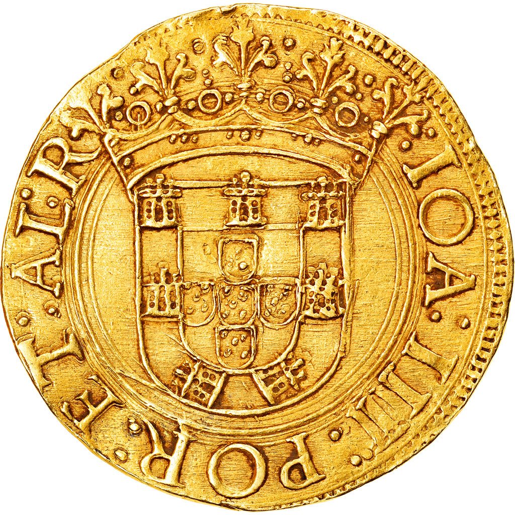 Moneda, Portugal, Joao III, Escudo de Sao Tomé, 1521-1557, Sao Tomé, Pedigree