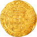 Coin, Portugal, Filipe II, 4 Cruzados, 1598-1621, Pedigree, AU(55-58), Gold