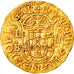 Portugal, Filipe II, 2 Cruzados, 1598-1621, Lisbon, Bardzo rzadkie, Złoto