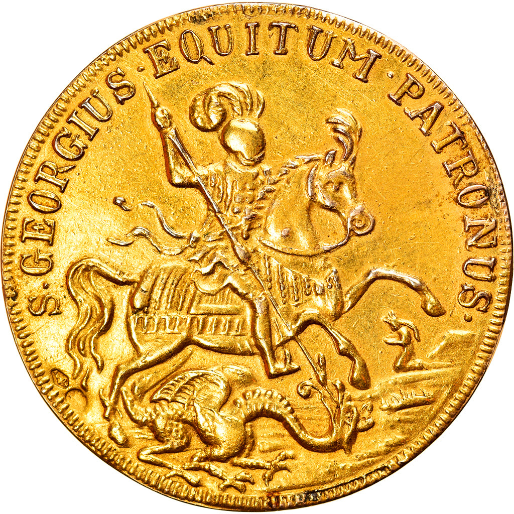 Coin, Hungary, 3 Ducat, Kremnitz, Rare, AU(55-58), Gold